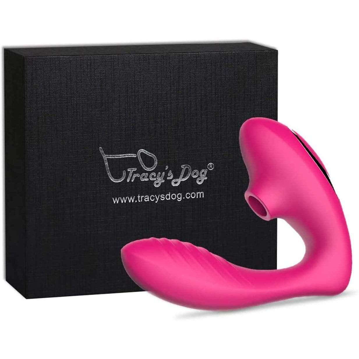 Tracy's Dog -  Clitoral Air Stimulator Vibrator (Pink) TRD1002 CherryAffairs