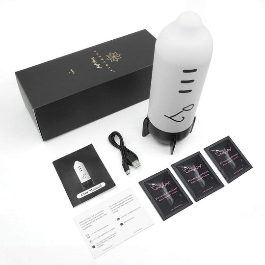 Tracy's Dog - Launch It Automatic Masturbator Cup (White)