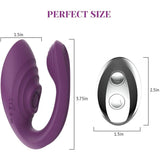 Tracy's Dog - Nina Couple Vibrator (Purple) TRD1006 CherryAffairs