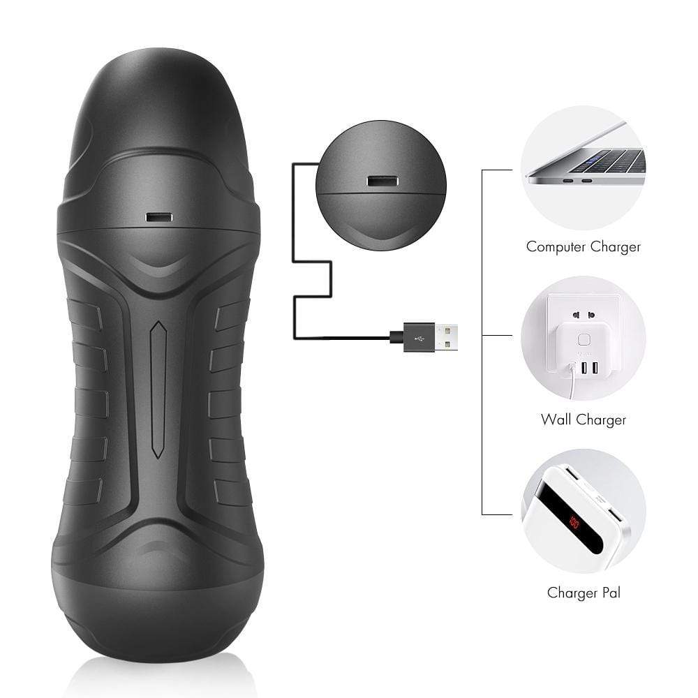 Tracy's Dog - Osburn Automatic Male Masturbator (Black) TRD1018 CherryAffairs