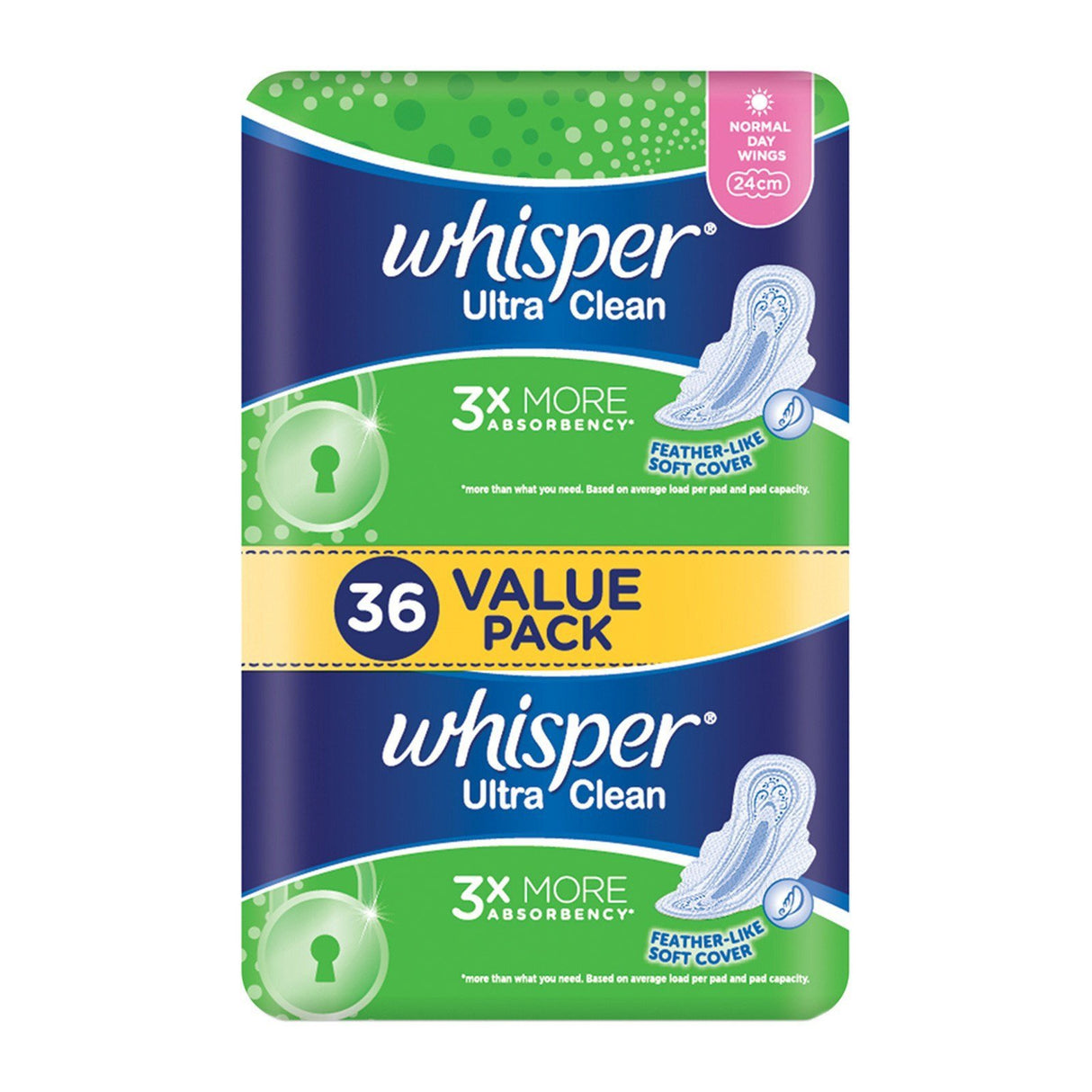 Whisper - Ultra Regular Flow Wing 36's WP1006 CherryAffairs