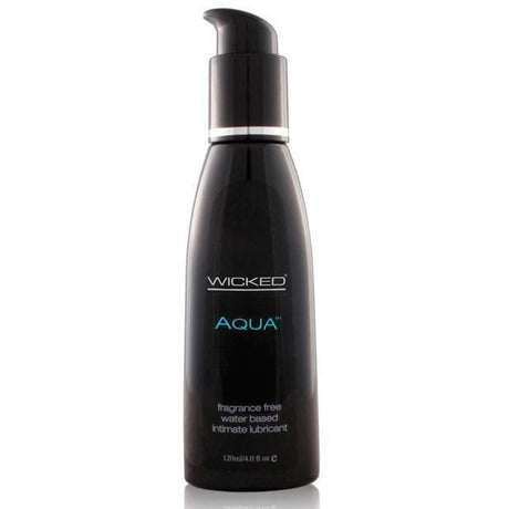 Wicked - Aqua Waterbased Lubricant 4 oz (Lube) WK1005 CherryAffairs