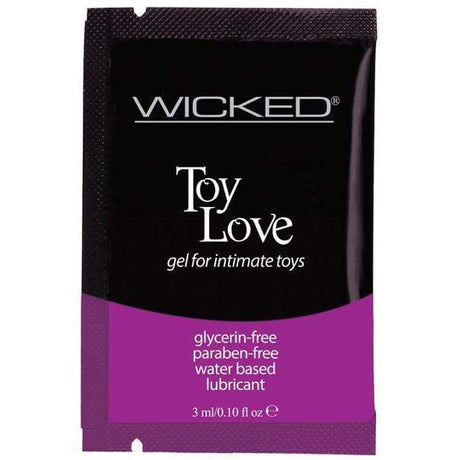 Wicked - Toy Love Water Based Lubricant 3 ml (Lube) WK1007 CherryAffairs