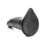 XR - Creature Cocks Beastly Tapered Bumpy Silicone Dildo (Silver/Black) XR1047 CherryAffairs