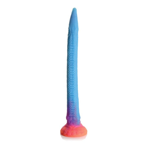 XR - Creature Cocks Glow in the Dark Makara Silicone Snake Dildo 18" (Multi Colour)    Non Realistic Dildo with suction cup (Non Vibration)