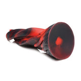 XR - Creature Cocks Hell Kiss Twisted Tongues Silicone Dildo (Red)    Non Realistic Dildo with suction cup (Non Vibration)