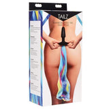 XR - Tailz Rainbow Pony Tail Anal Plug (Black) XR1019 CherryAffairs