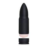 Zero Tolerance - Shell Shock Rechargeable Vibrating Stroker Masturbator (Black) ZR1017 CherryAffairs