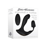 Zero Tolerance - Strapped and Tapped Heating Vibrating Prostate Massager (Black) ZR1018 CherryAffairs