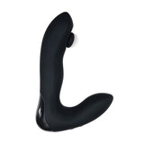 Zero Tolerance - Tap It Remote Control Silicone Prostate Massager (Black) ZR1019 CherryAffairs