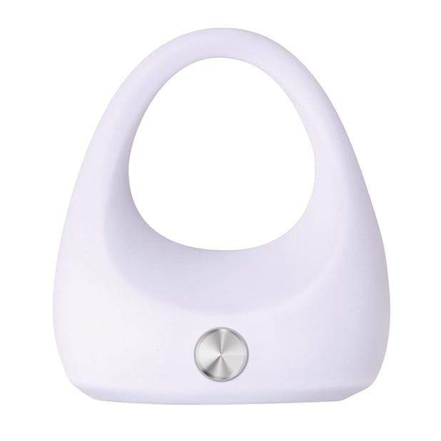 Zero Tolerance - White Lighting Vibrating Cock Ring (White) ZR1006 CherryAffairs