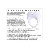 Zero Tolerance - White Lighting Vibrating Cock Ring (White) ZR1006 CherryAffairs