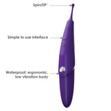 Zumio - Spirotip Clit Vibrator (Purple) ZM1001 CherryAffairs